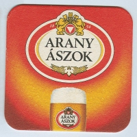 Arany Ászok coaster A page