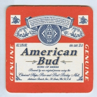 Budweiser   (USA) coaster B page