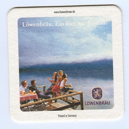 Löwenbräu coaster B page