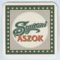 Soproni Ászok coaster A page