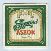 Soproni Ászok coaster A page