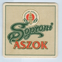 Soproni Ászok coaster B page